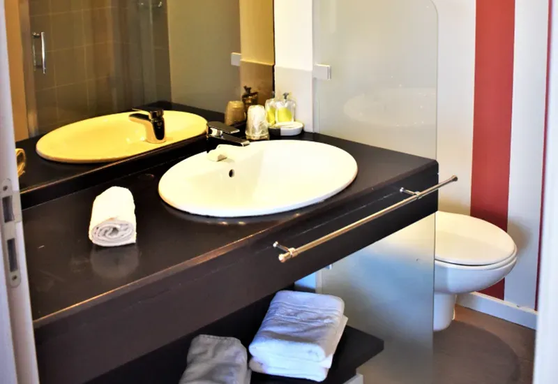 Salle de bain à La Llagonne